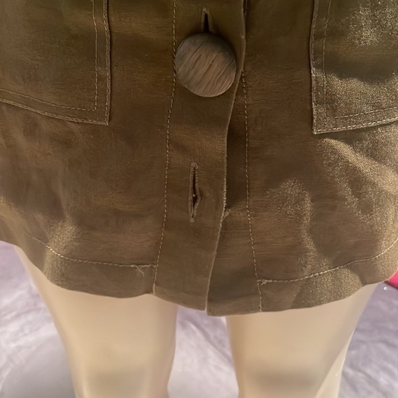 NICHOLAS Button Front Double Strap Sleeveless Dress - Picture 10 of 10